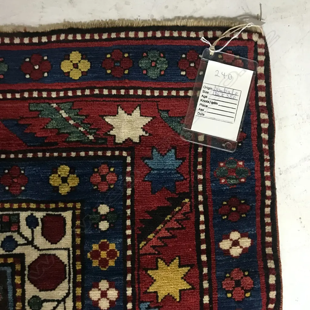 A Kaimagly (so called Lambalo Kazak), Kazak rug. First quarter 20thC. 350 x 186cm Image 1++