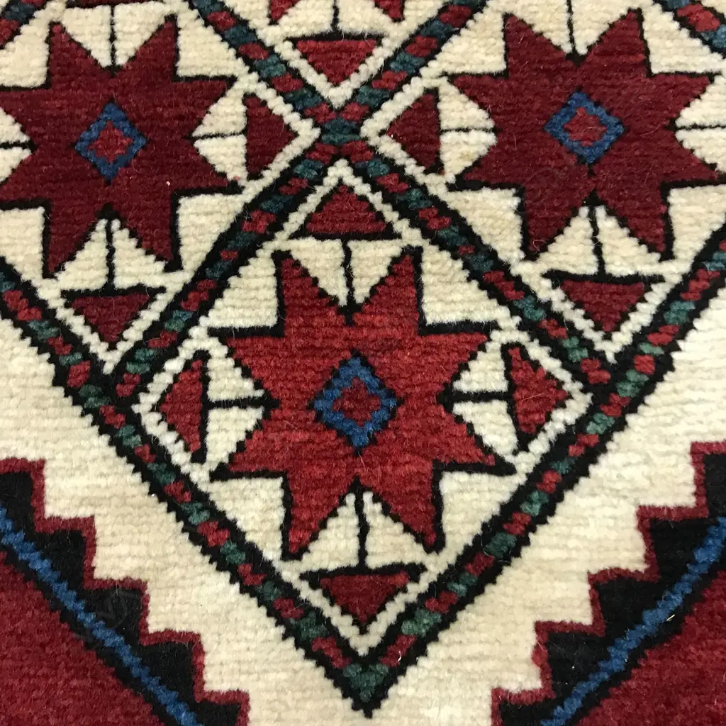 A Kaimagly (so called Lambalo Kazak), Kazak rug. First quarter 20thC. 350 x 186cm Image 1++