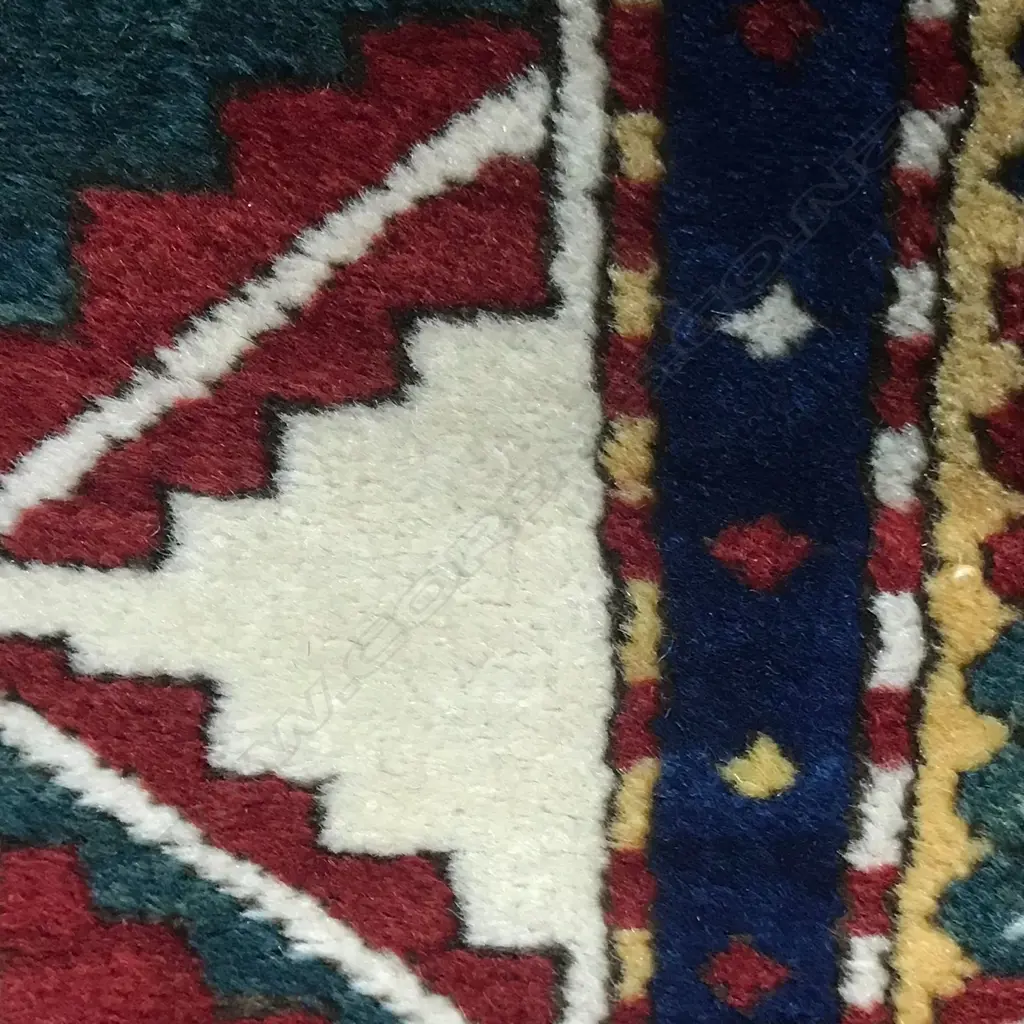 An Agajly Geychely (Tree Kazak) runner. Last quarter 19thC. 350 x 174cm. Image 1++