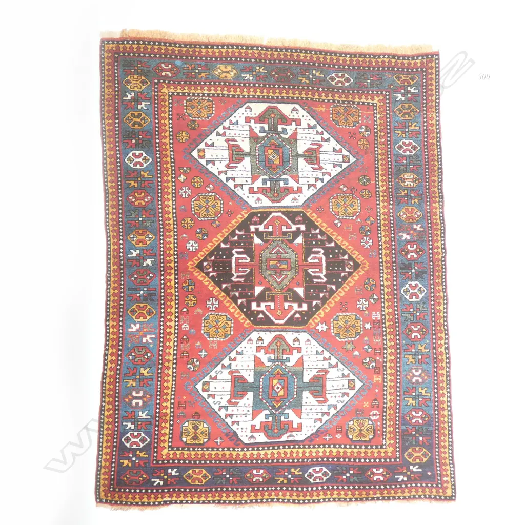 A Borchalou, Kazak rug Late 19thC. 198 x 156cm. Image 1++