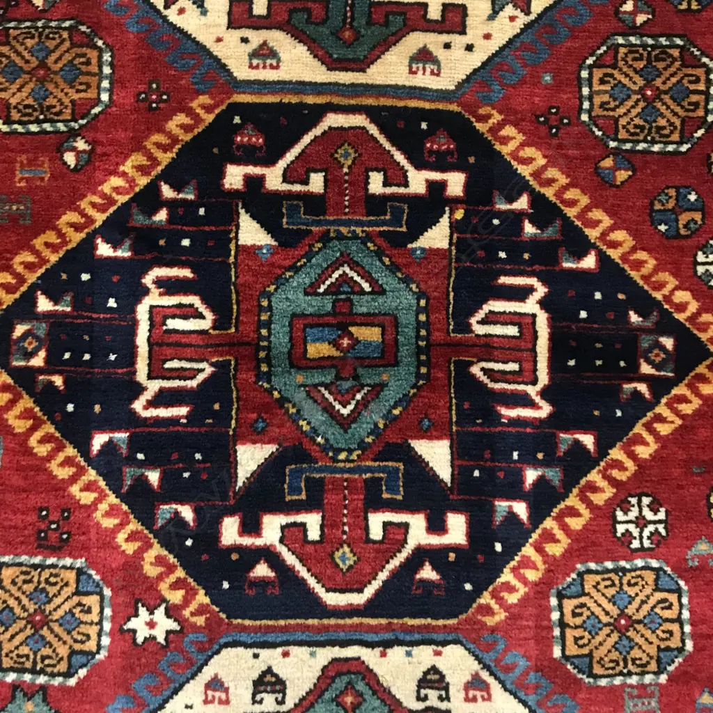 A Borchalou, Kazak rug Late 19thC. 198 x 156cm. Image 1++