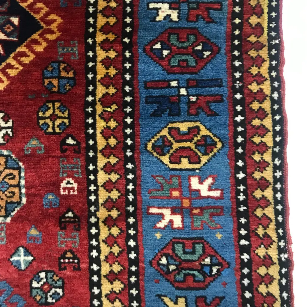 A Borchalou, Kazak rug Late 19thC. 198 x 156cm. Image 1++