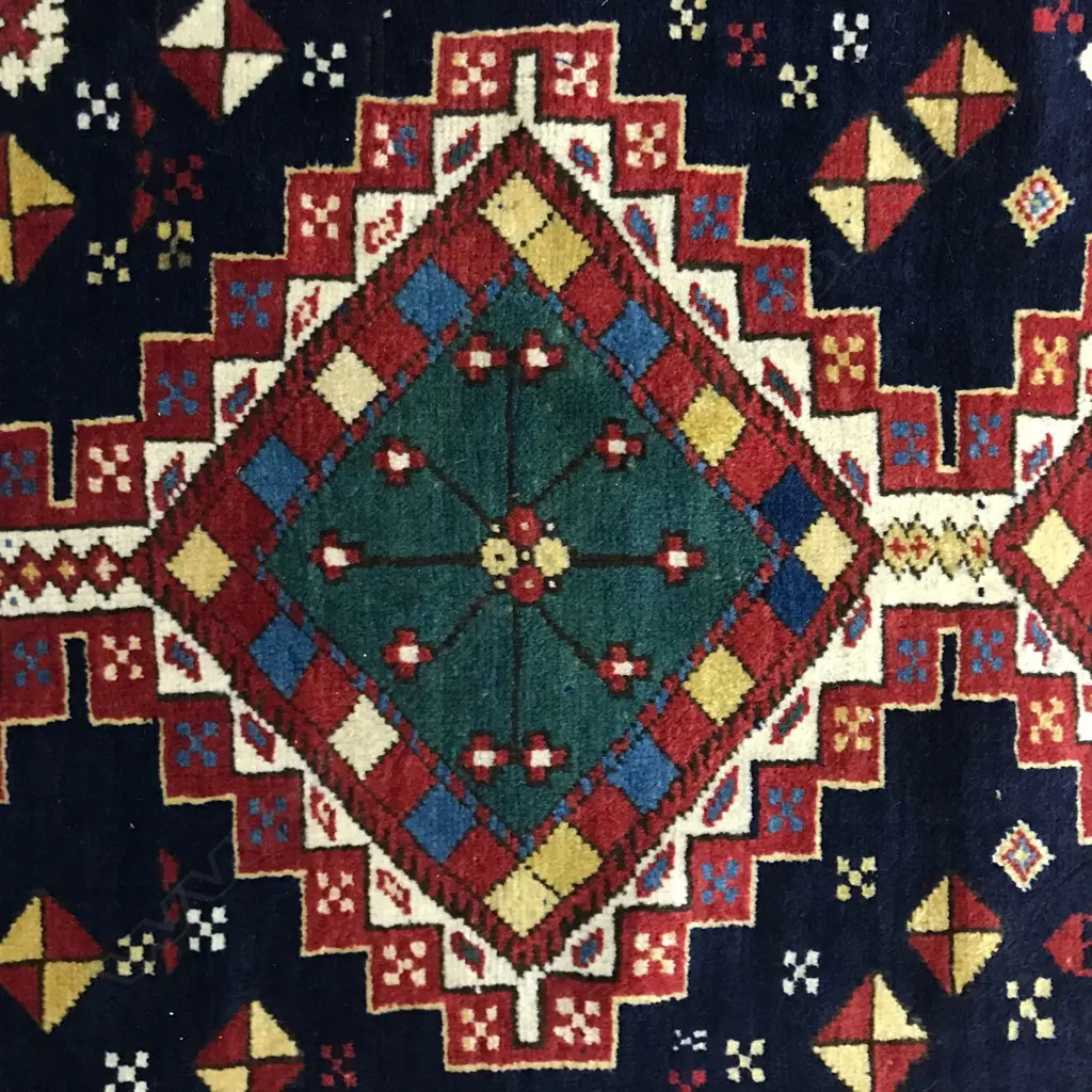 A Kachagan, (Borchalu district) Kazak runner. c.1880. 344 x 157cm. Image 1++