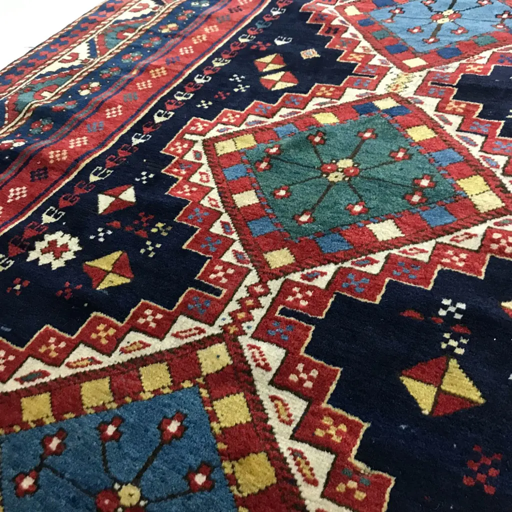 A Kachagan, (Borchalu district) Kazak runner. c.1880. 344 x 157cm. Image 1++