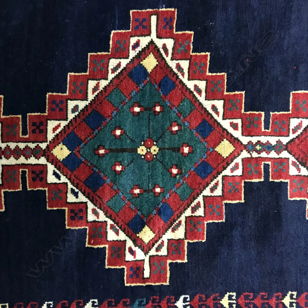 A Kachagan, (Borchalu district) Kazak runner. c.1880. 344 x 157cm. Image 1++