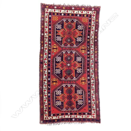 A Lembeli Kazak. Circa 1900. 297 x 134cm