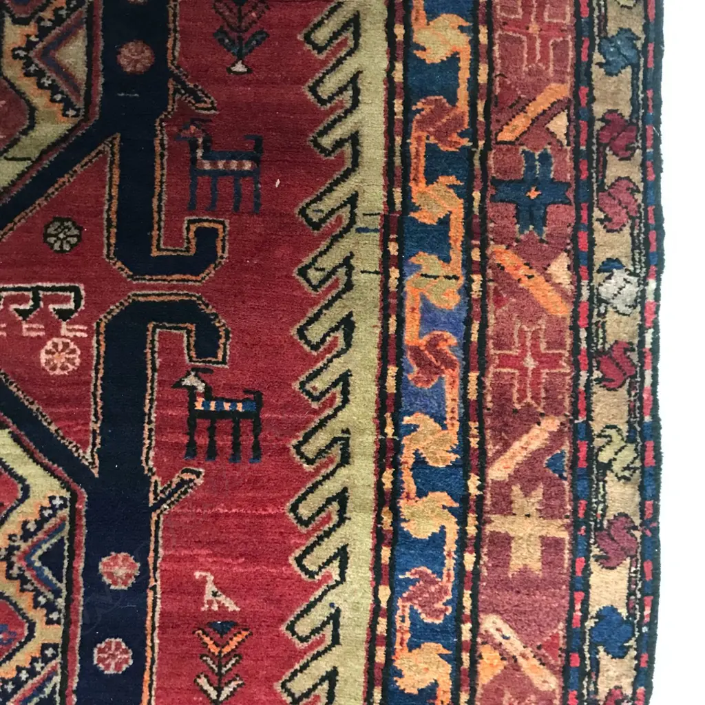 A Daryanur, Karabakh runner. First third of the 20thC. 318 x 144cm. Image 1++