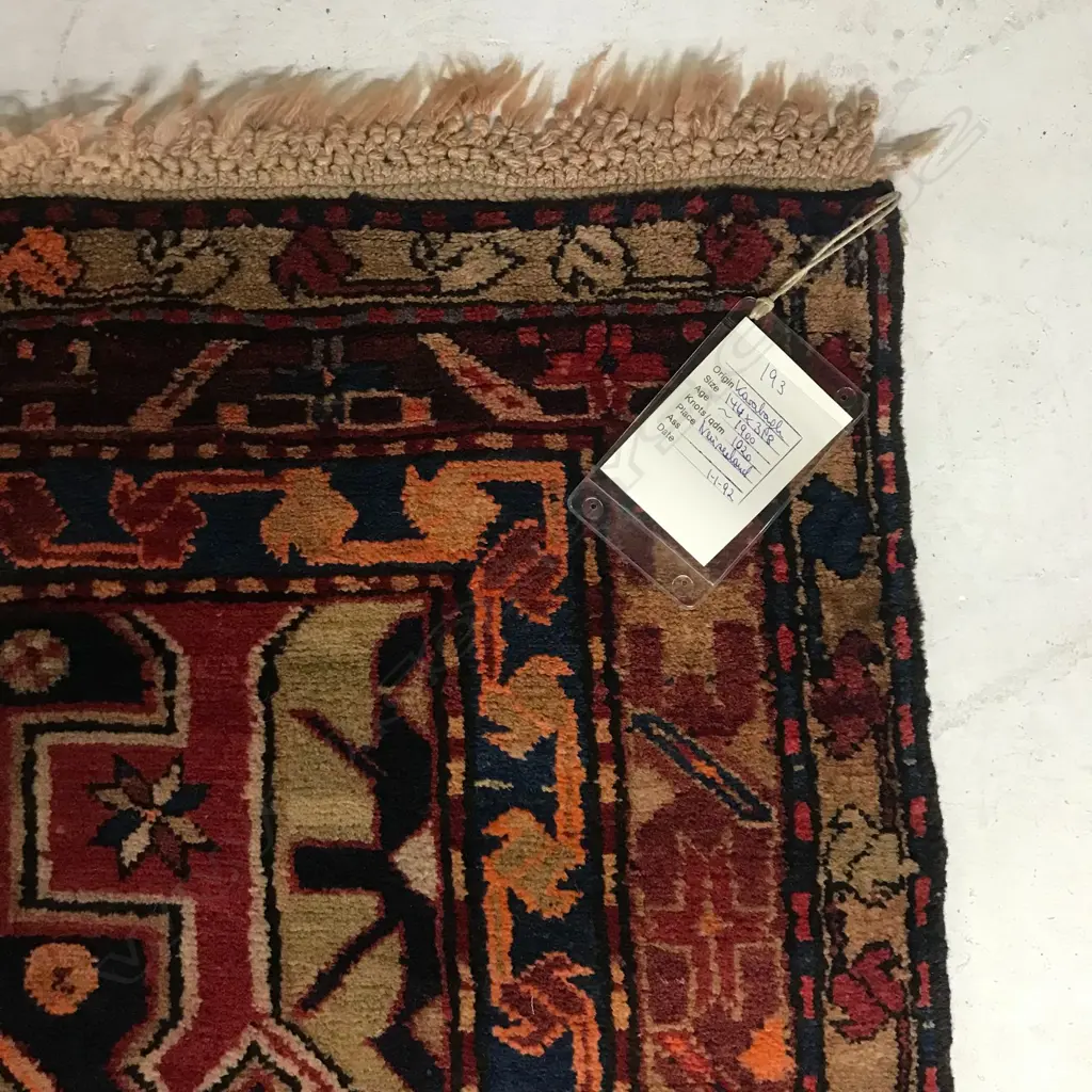 A Daryanur, Karabakh runner. First third of the 20thC. 318 x 144cm. Image 1++