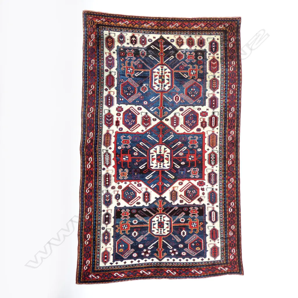 A Lemberan, Karabakh rug. Last quarter of 19thC. 270 x 165cm Image 1++