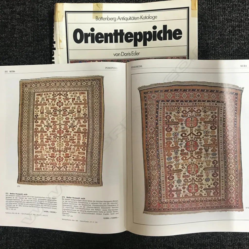 A Chelebi/Chelaberd (Eagle Kazak) Karabakh rug. Second half 19thC. 234 x 168cm Image 1++