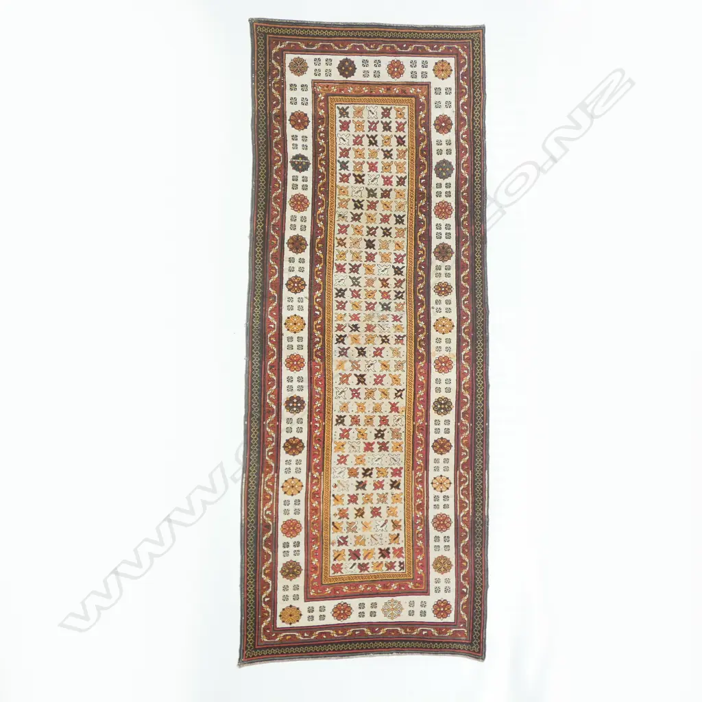 A Talysh, Karabakh runner. Around 1880. 303 x 117cm. Image 1++