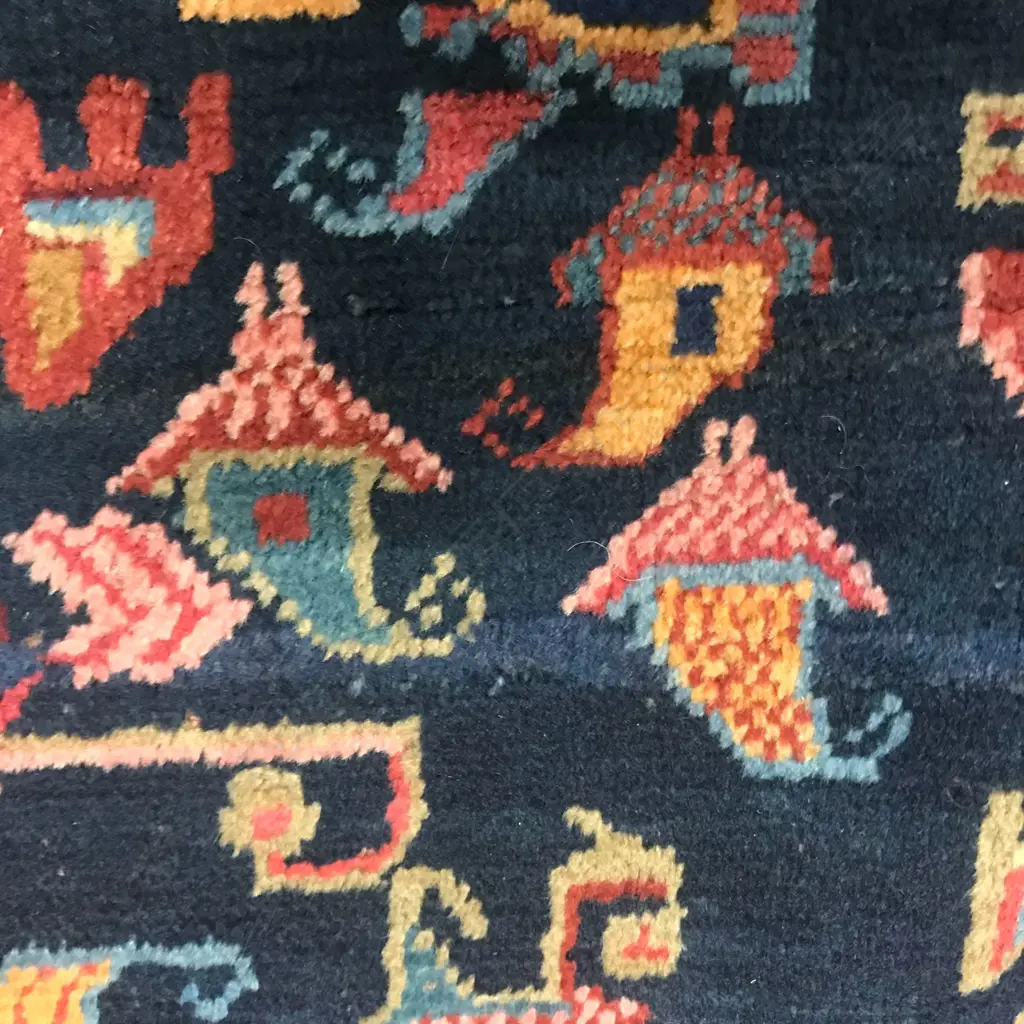 A Bagchadagyullar, Shusha district, Karabakh runner. First half 20thC. 425 x 195cm Image 1++