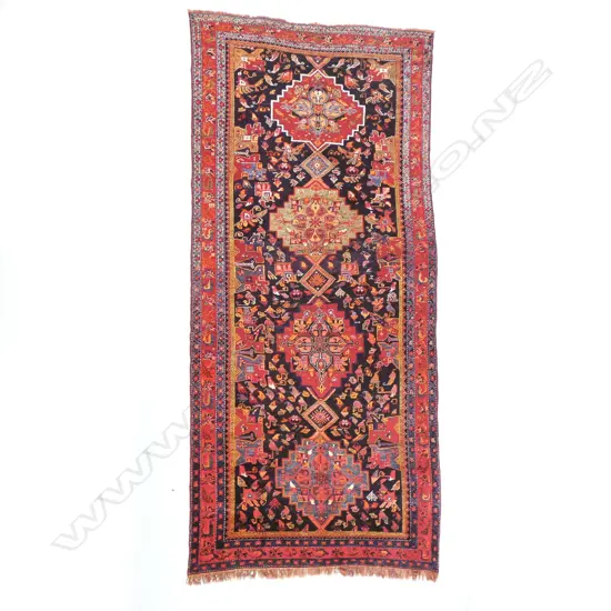 A Bagchadagyullar, Shusha district, Karabakh runner. First half 20thC. 425 x 195cm