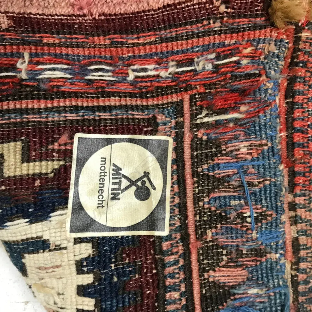 A Verni (so-called Zili), Karabakh flatweave. Late 19thC. 278 x 224cm. Image 1++