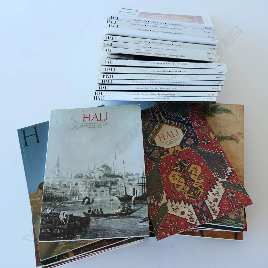 29 HALI MAGAZINES (INTERNATIONAL JOURNAL OF ORIENTAL CARPETS & TEXTILES) Image 1++