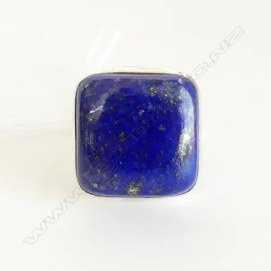 STG & LAPIS RING  SIZE P