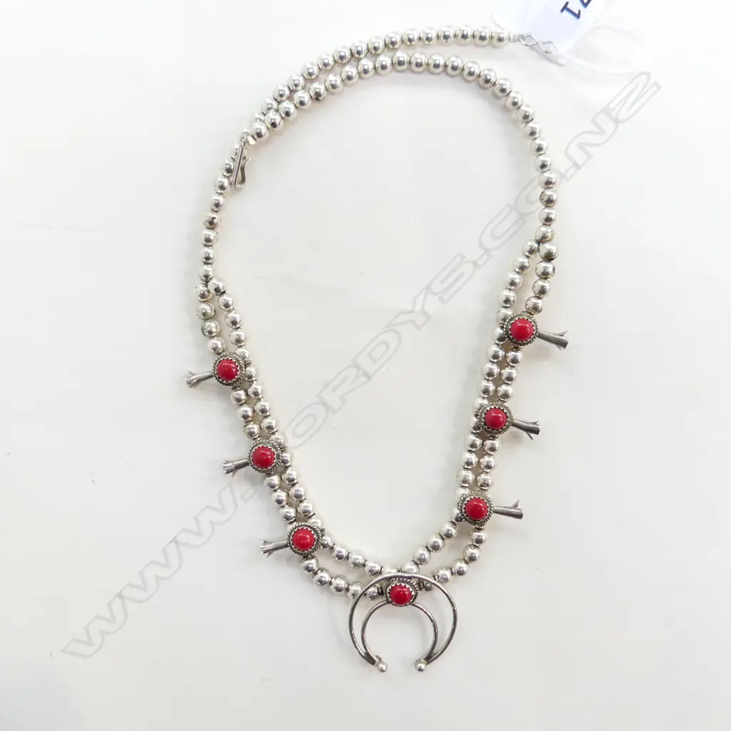 ETHNIC SILVER NECKLACE  Image 1++