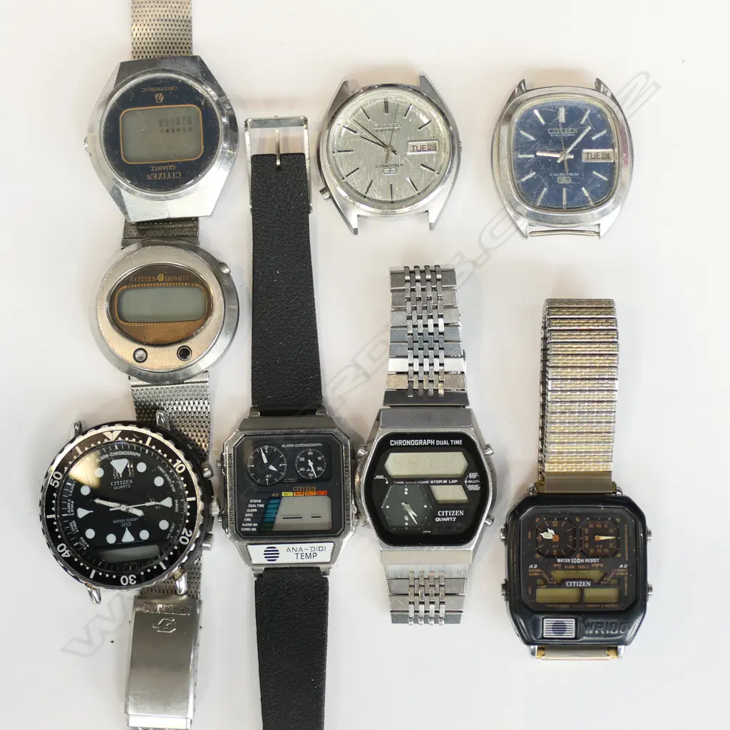 8 ASST. CITIZEN WATCHES Image 1++
