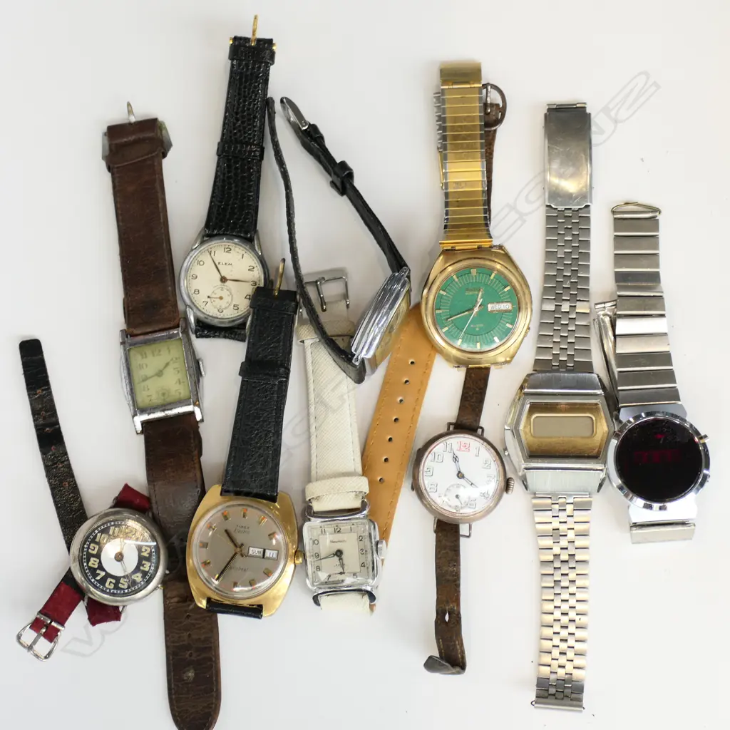 10 ASST. MENS WRIST WATCHES Image 1++