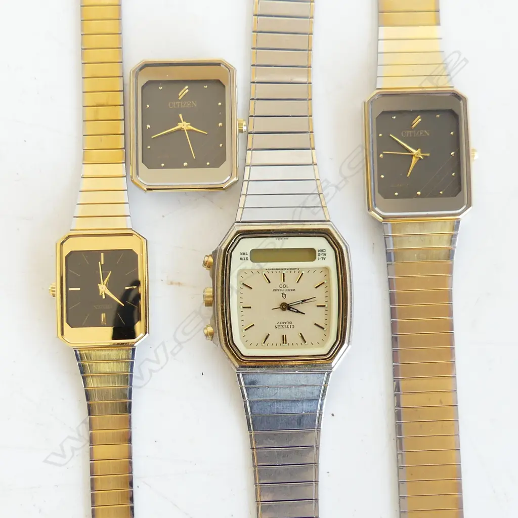 4 CITIZEN WRIST WATCHES Image 1++