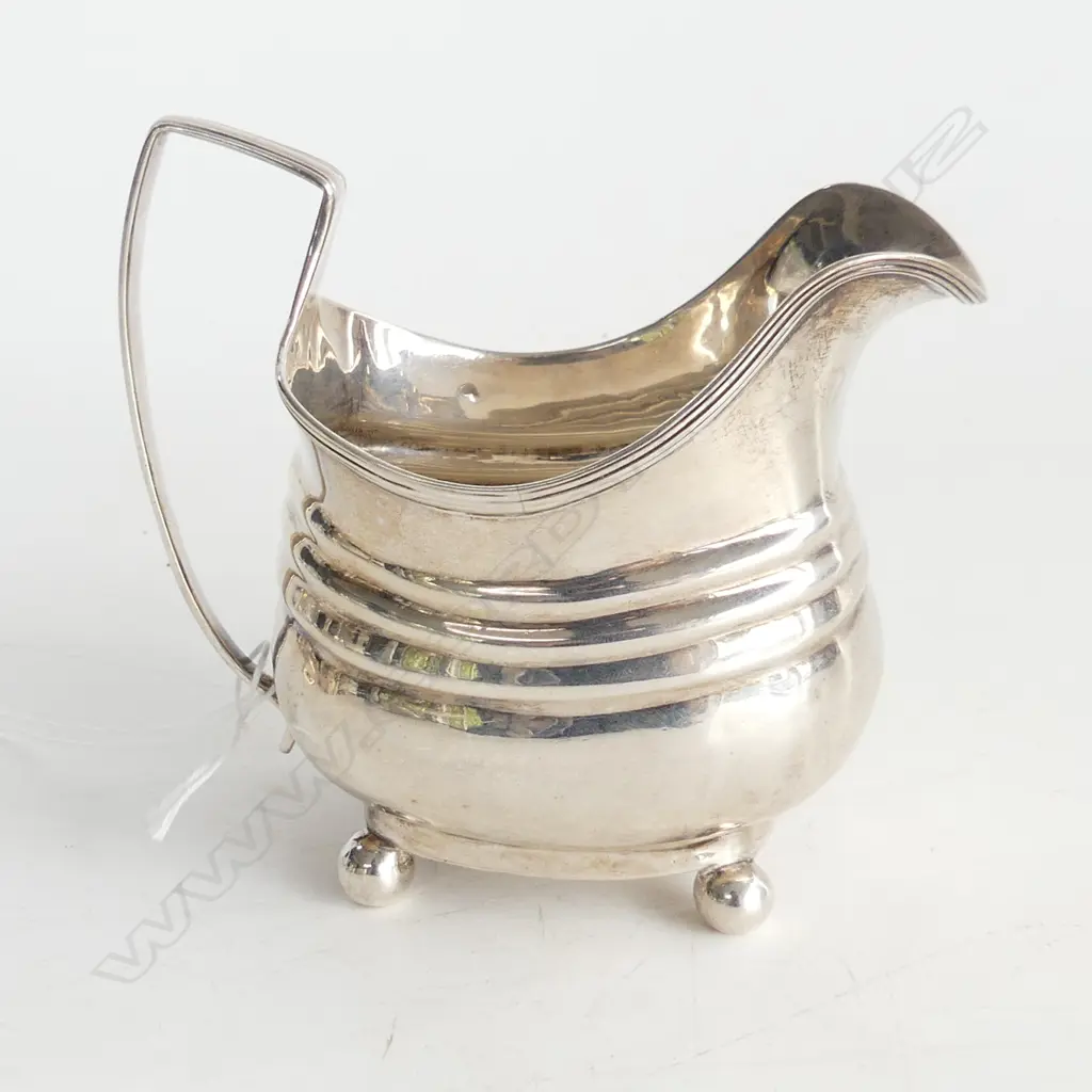 STG SILVER CREAM JUG LONDON 1807 152 GM Image 1++