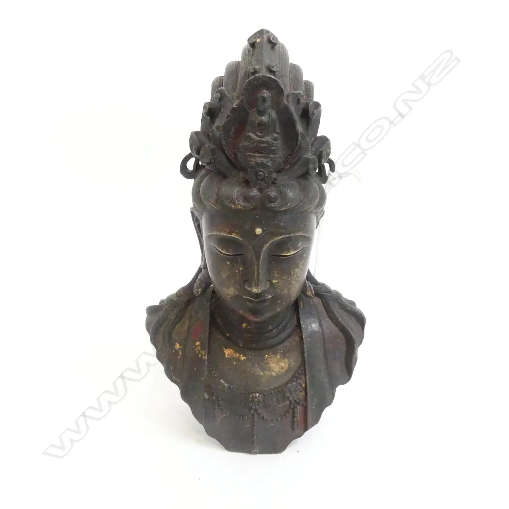 OLD METAL GUAN YIN H.205mm Image 1++
