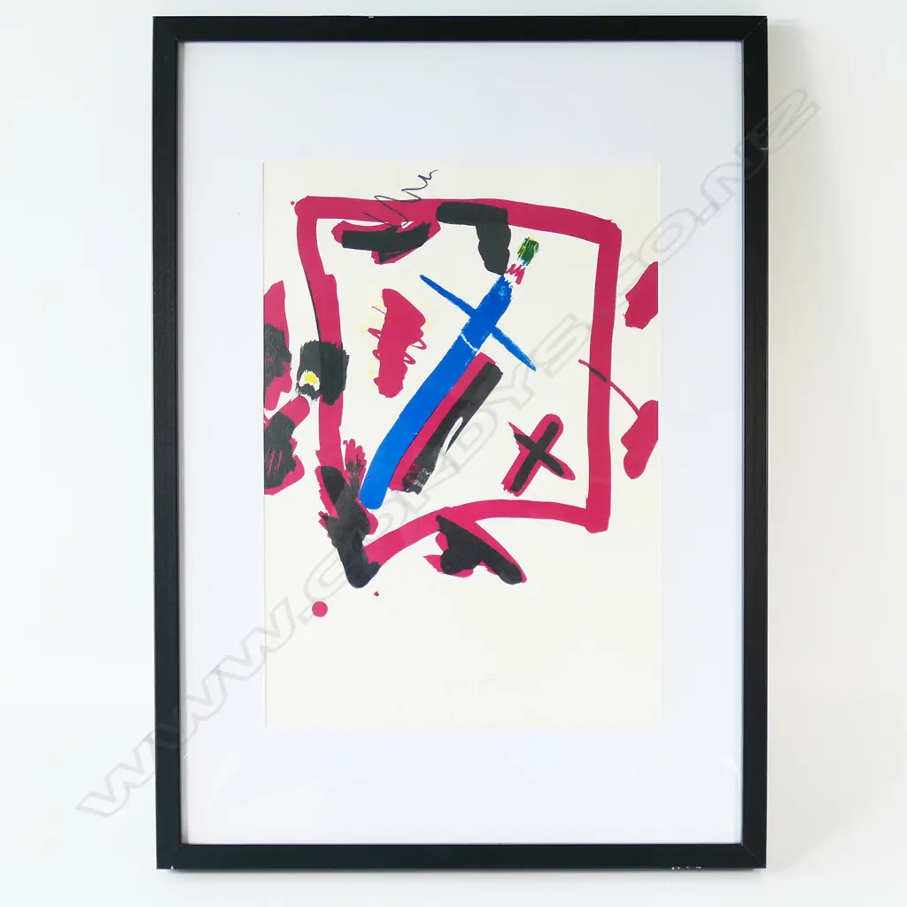 ALLEN MADDOX, A/P, LTD ED PRINT, 1986, 410 x 280mm Image 1++