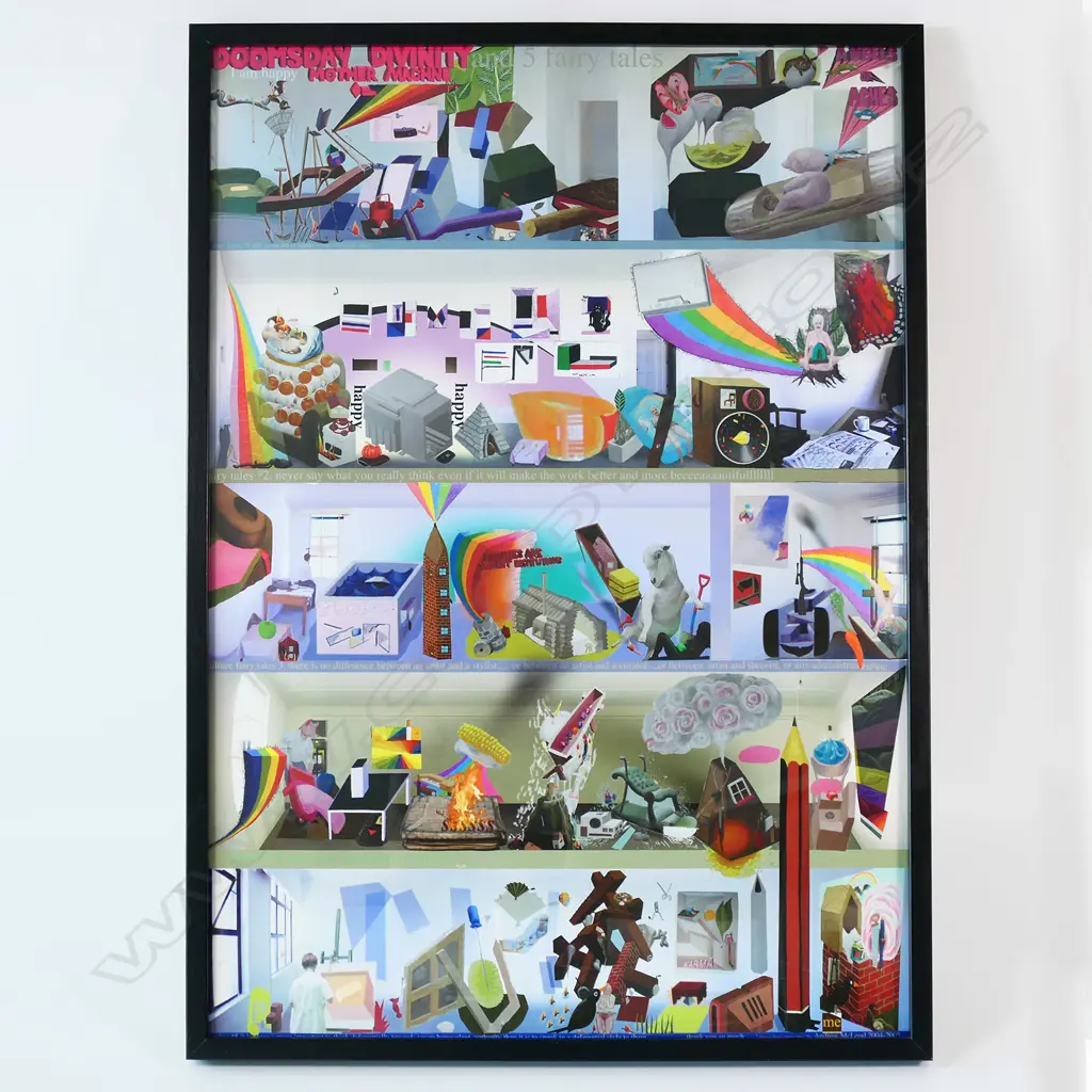 ANDREW MCLEOD, ARTSPACE POSTER, 2005, 840 x 570mm Image 1++