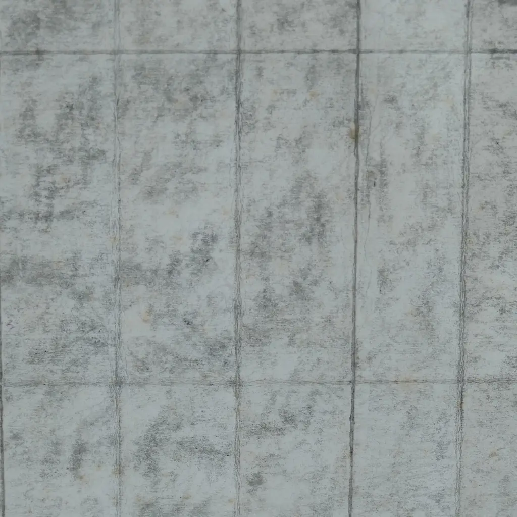 GLENYS BROOKBANKS, GRID, GRAPHITE & CHARCOAL, 2008, 500 x 430mm Image 1++