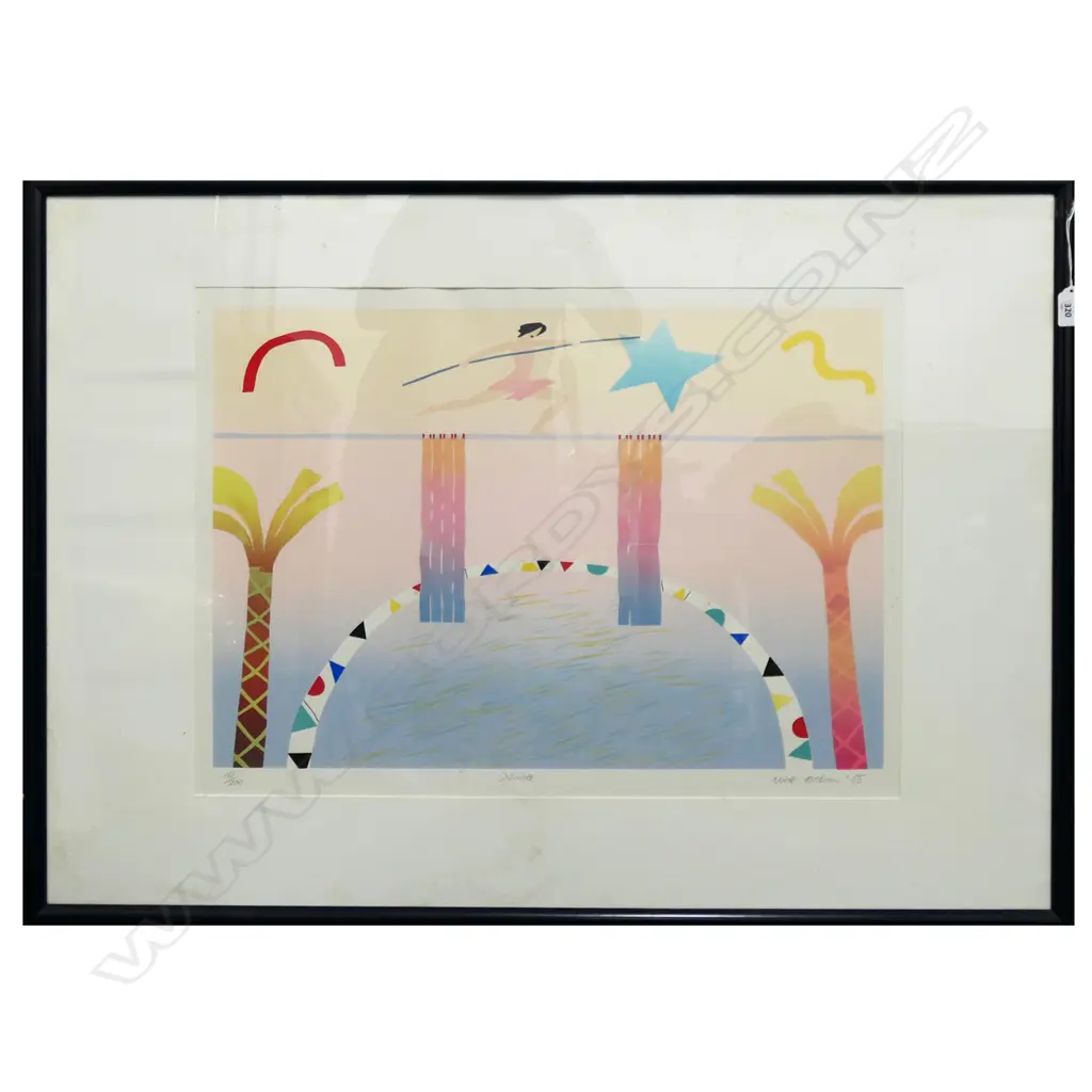 NICK ORSBON 'SOLOISTE' SCREENPRINT '85 161/200 470x630mm Image 1++