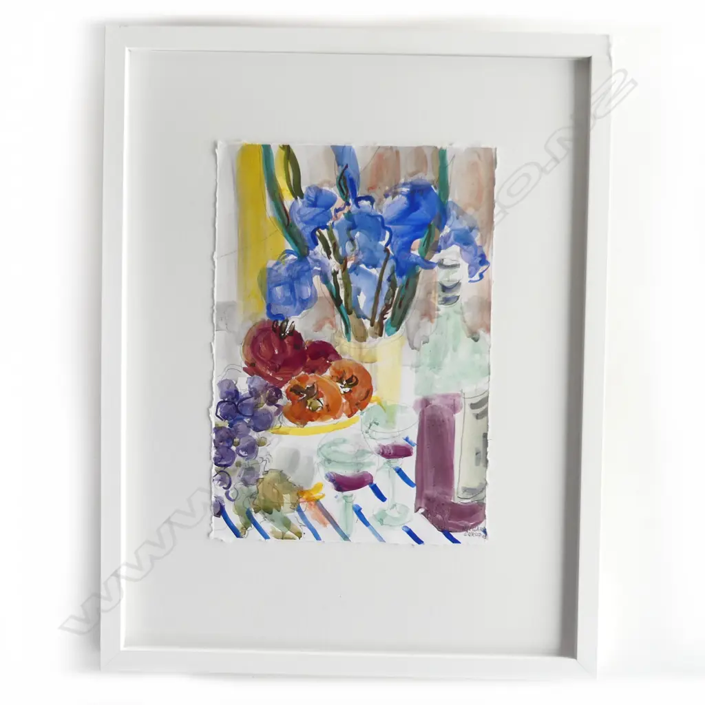 RICHARD CHRISP, STILL LIFE W/C '05 375x260mm Image 1++