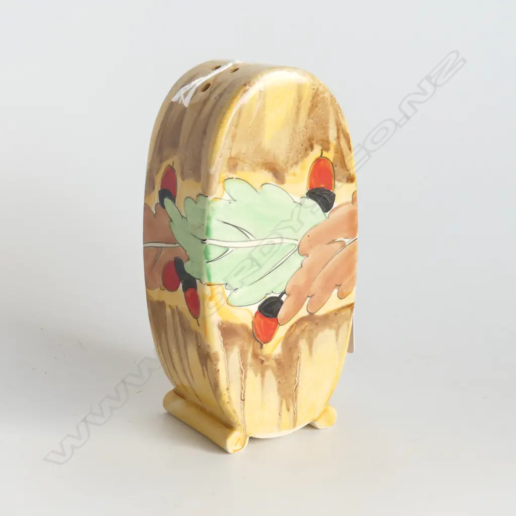 CLARICE CLIFF SUGAR SIFTER H.130mm (faulted) Image 1++