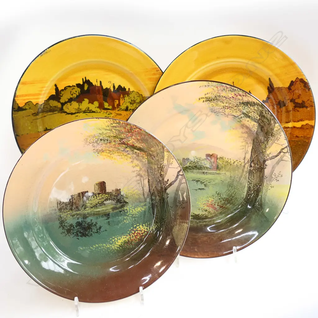 4 ROYAL DOULTON PLATES 270mm dia Image 1++