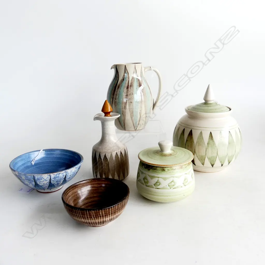 6PCS HAMMNER POTTERY H160MM Image 1++