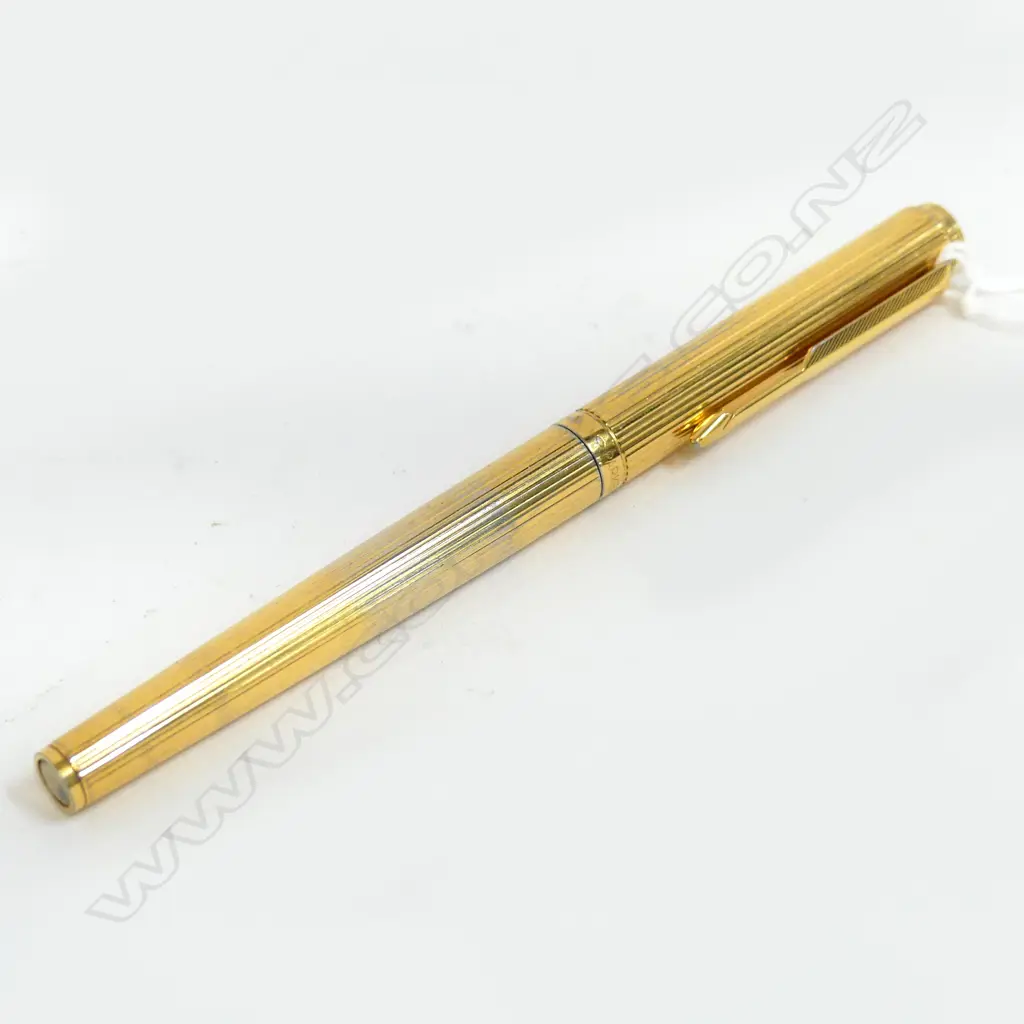 GOLD PLATE PARKER ROLLER BALL PEN, FRANCE Image 1++