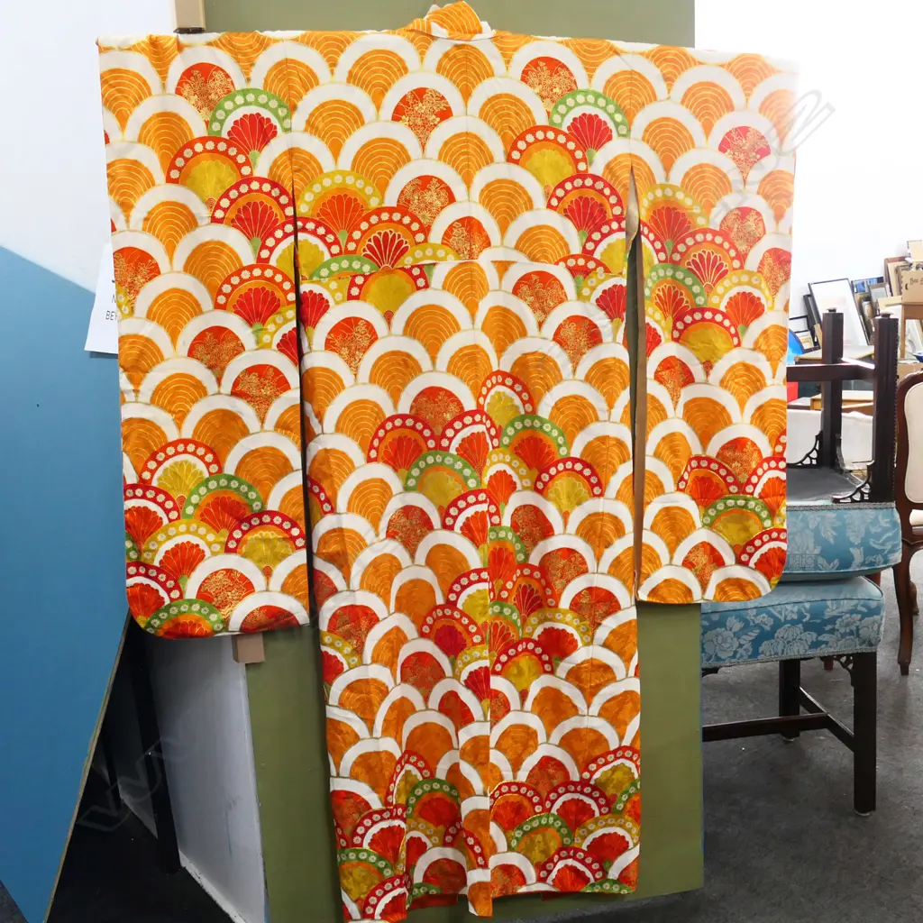 SILK FURISODE KIMONO Image 1++