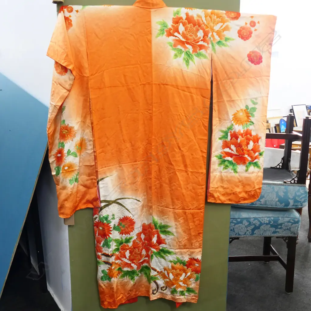 SILK FURISODE KIMONO Image 1++