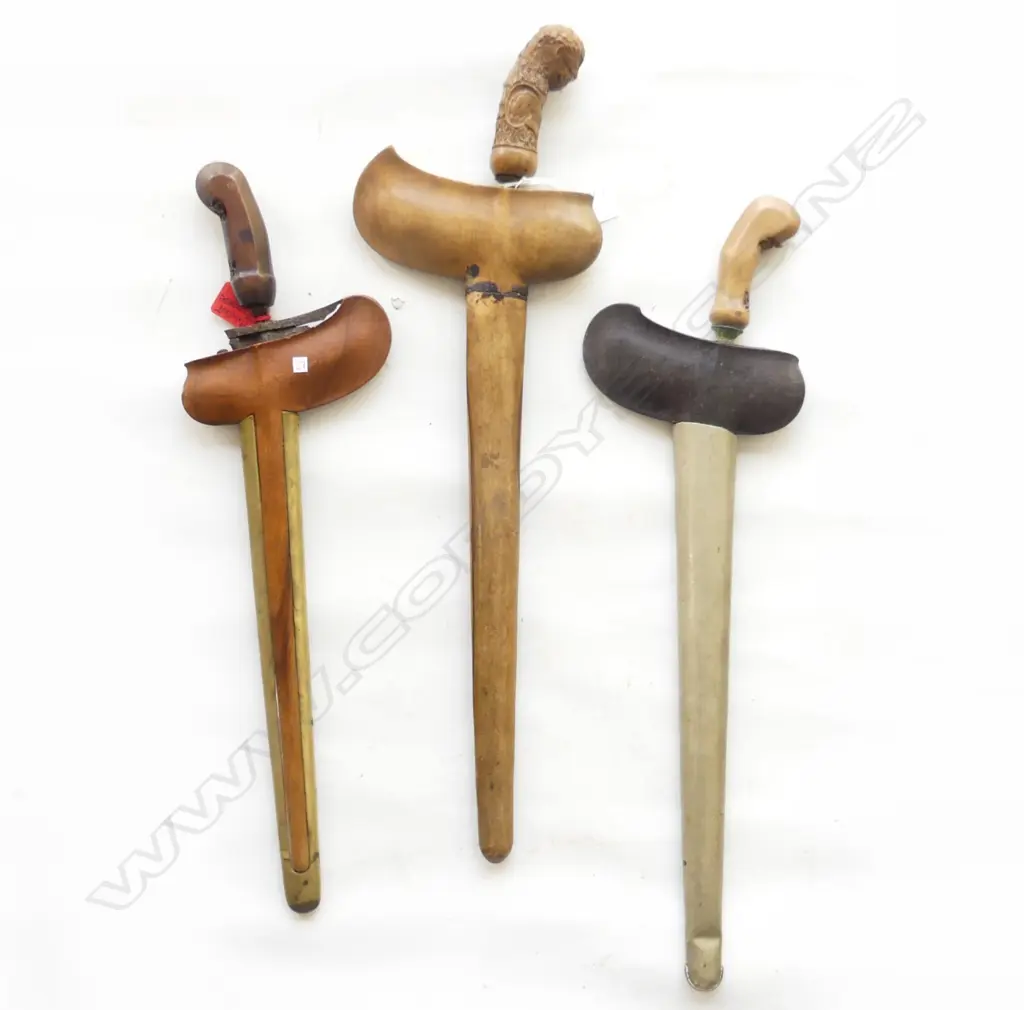 3 INDONESIAN KRIS SWORDS L.540mm Image 1++