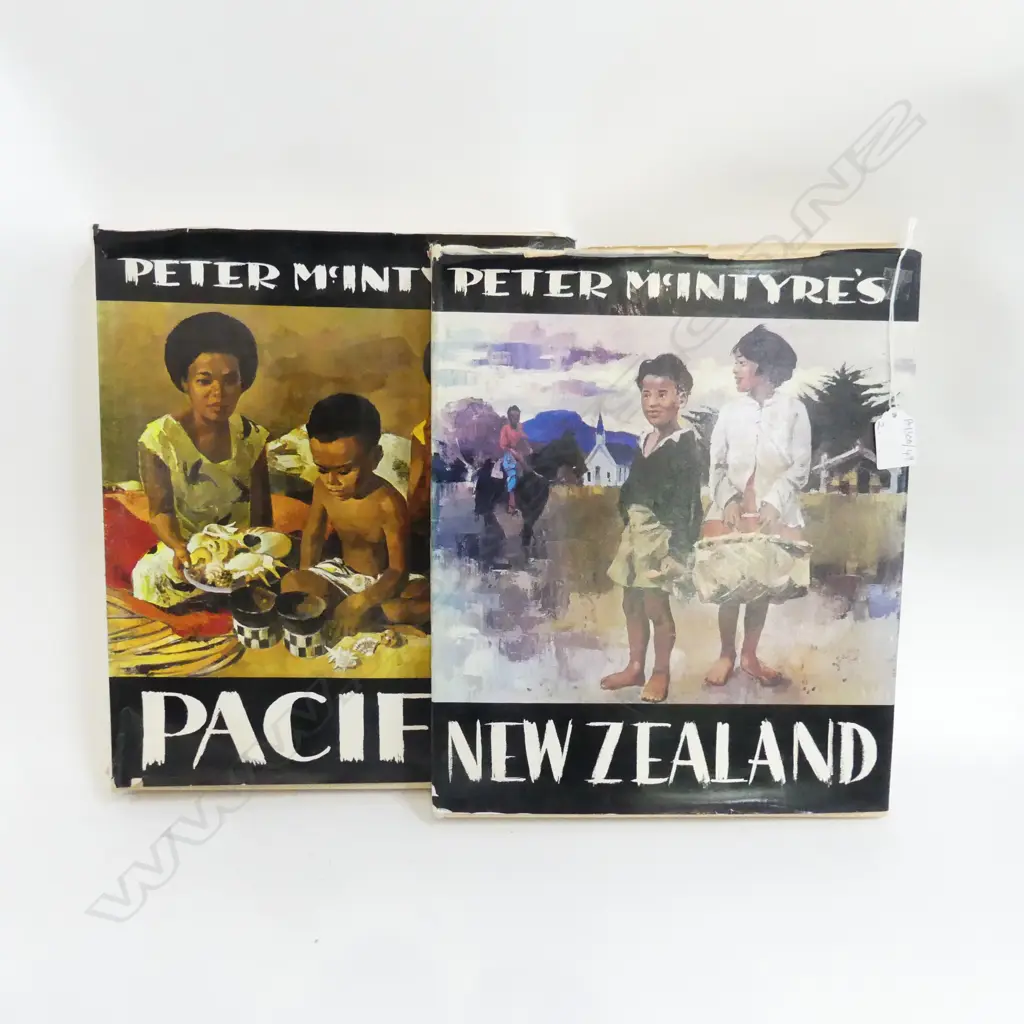 2 PETER MCINYRE ART BOOKS; NEW ZEALAND & PACIFIC Image 1++