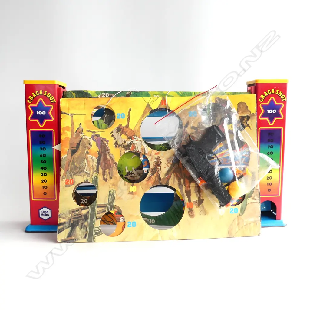 1960's RETRO GAME 'CRACK SHOOT' Made in england by Chad Valley Image 1++