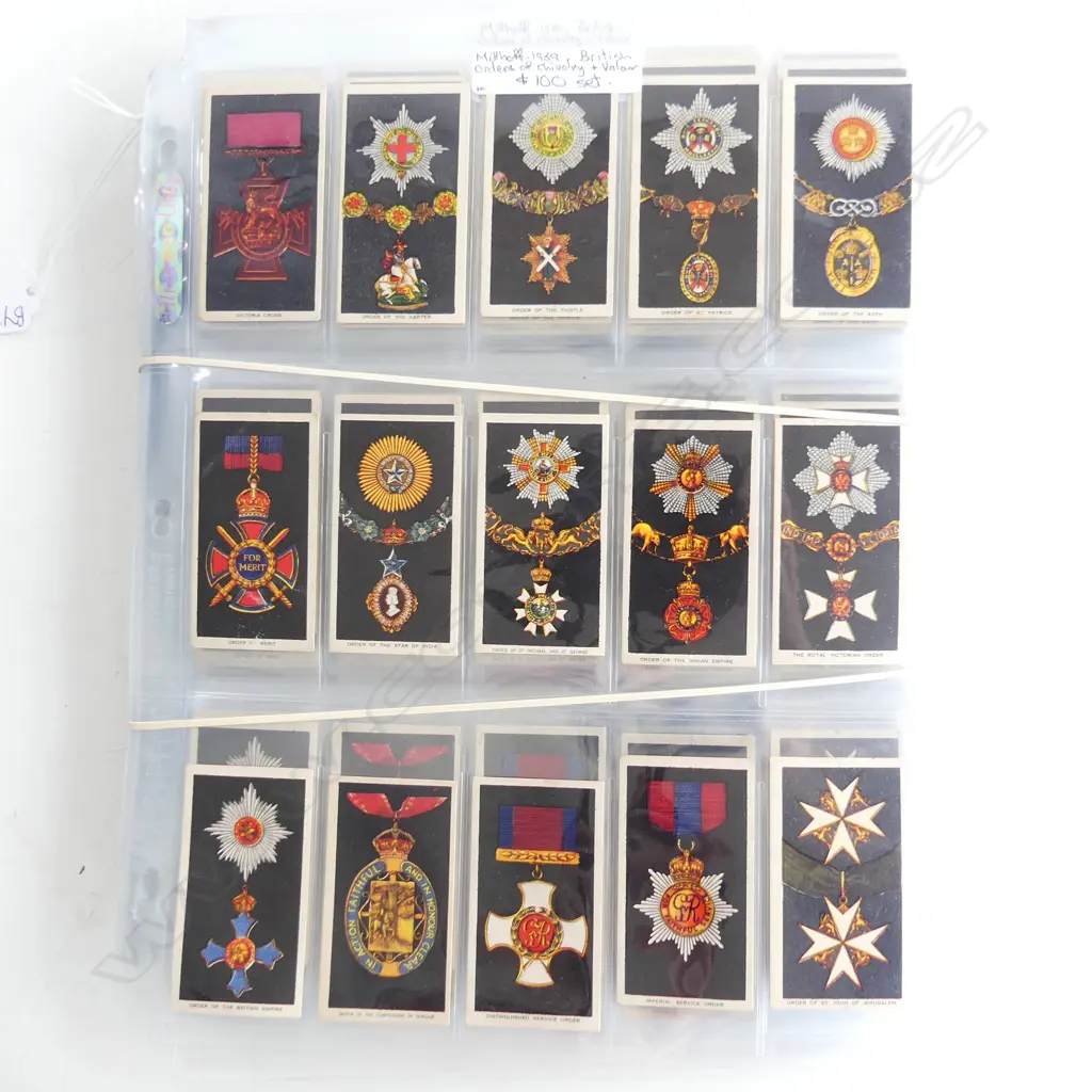 CIGARETTE CARDS; WAR INTEREST (some sets) Image 1++