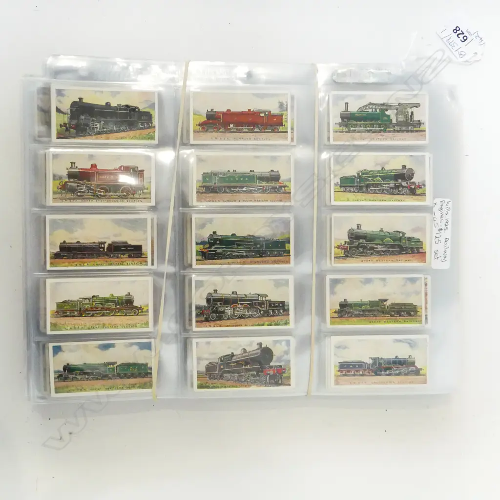 CIGARETTE CARDS; MOTOR CYCLES, AIRCRAFT & RAILWAYS SERIES (some sets) Image 1++