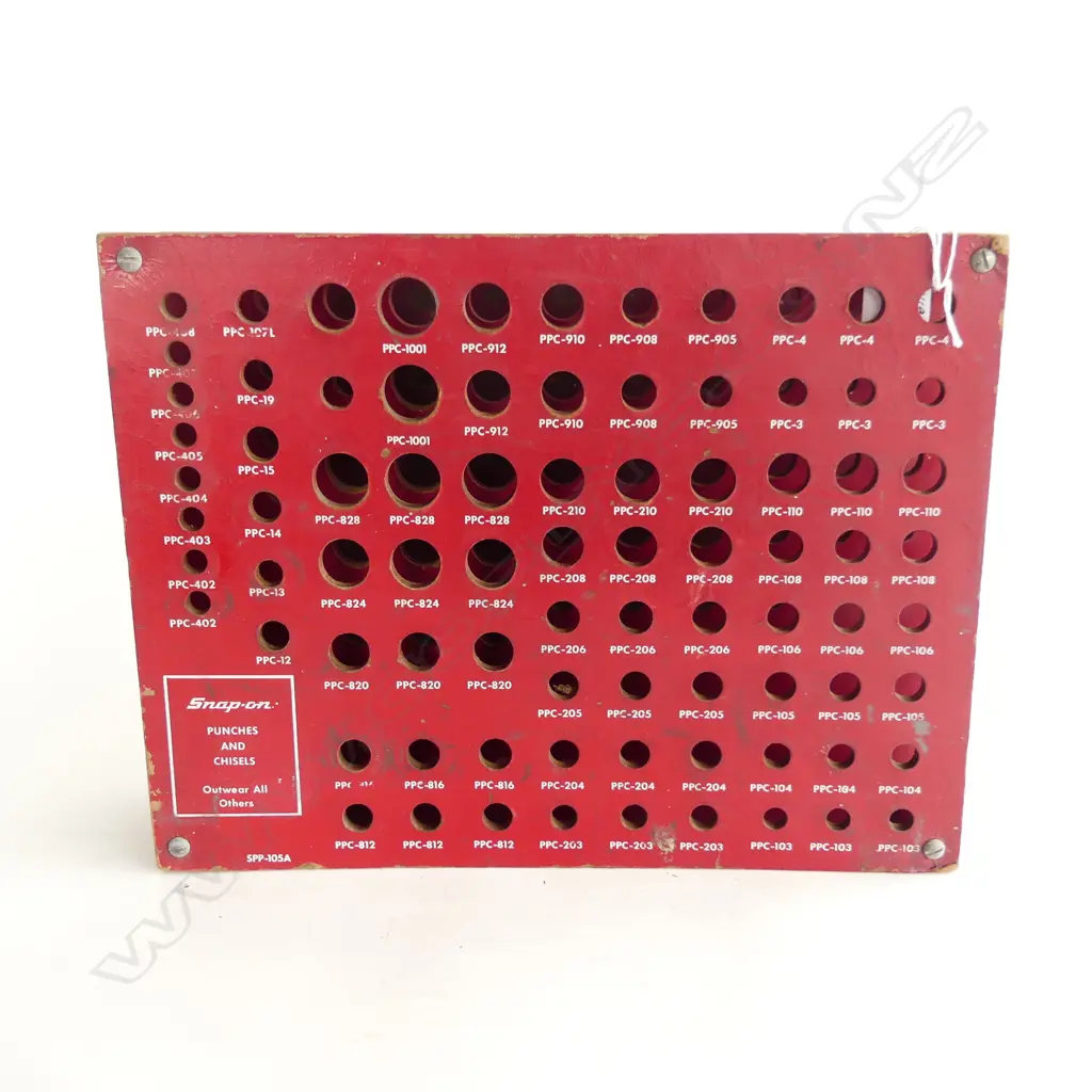 1960's VINTAGE TRAY FOR PUNCHES & CHISELS Image 1++