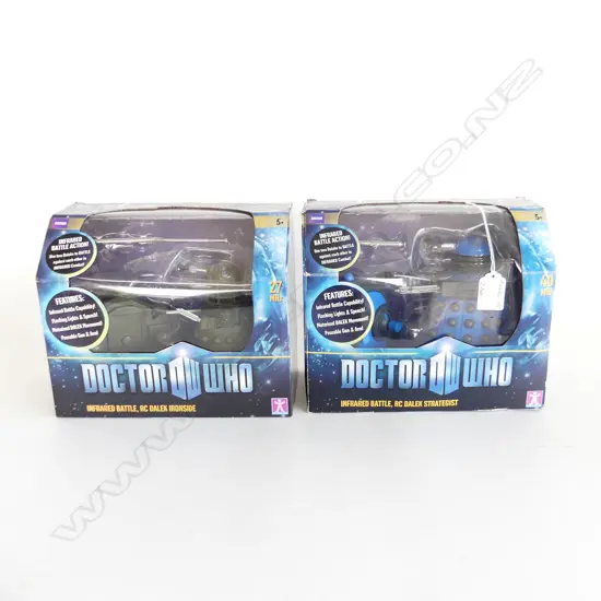 2 DR WHO BOXED 'ACTION DALEKS', UNUSED