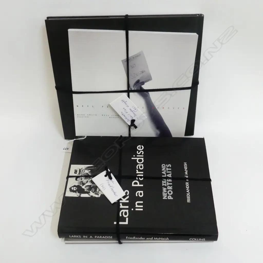 4 NZ PHOTOGRAPHY BOOKS; 2x MARTI FRIEDLANDER, MARK SMITH / NEIL FINN, DOUGLAS WRIGHT 'BLACK MILK' Image 1++