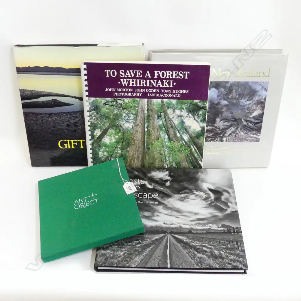 5 NZ PHOTOGRAPHY BOOKS; 3x BRIAN BRAKE, 2x FOREST / LANDSCAPE Image 1++