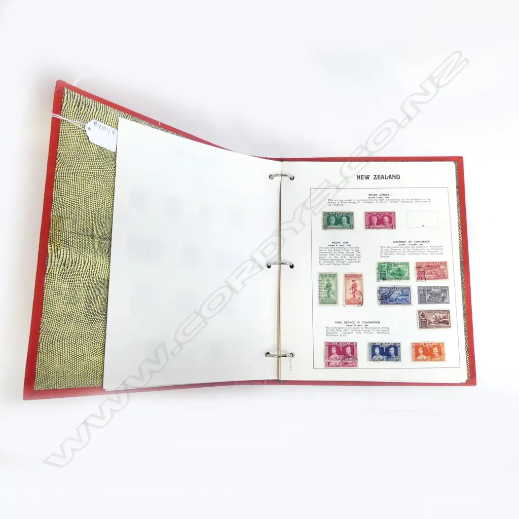 NZ STAMP COLLECTION; 1855 ONWARD Image 1++