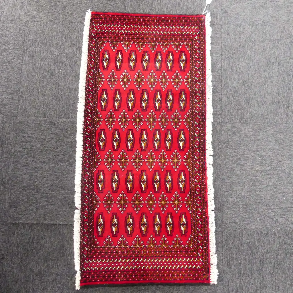 165G SML PERSIAN HAND KNOTTED RUG, 1300 x 600mm Image 1++