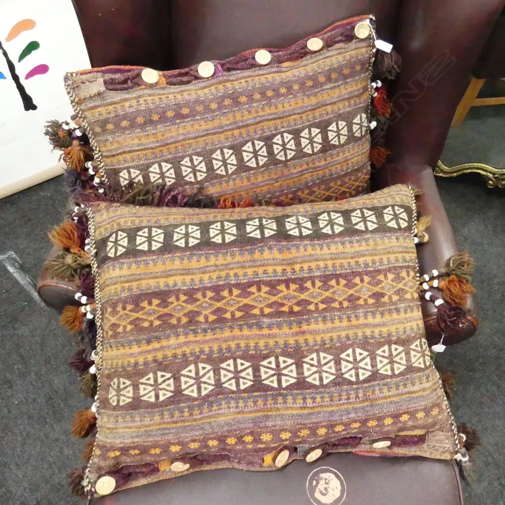 PR SADDLE BAG CUSHIONS 620x500mm Image 1++