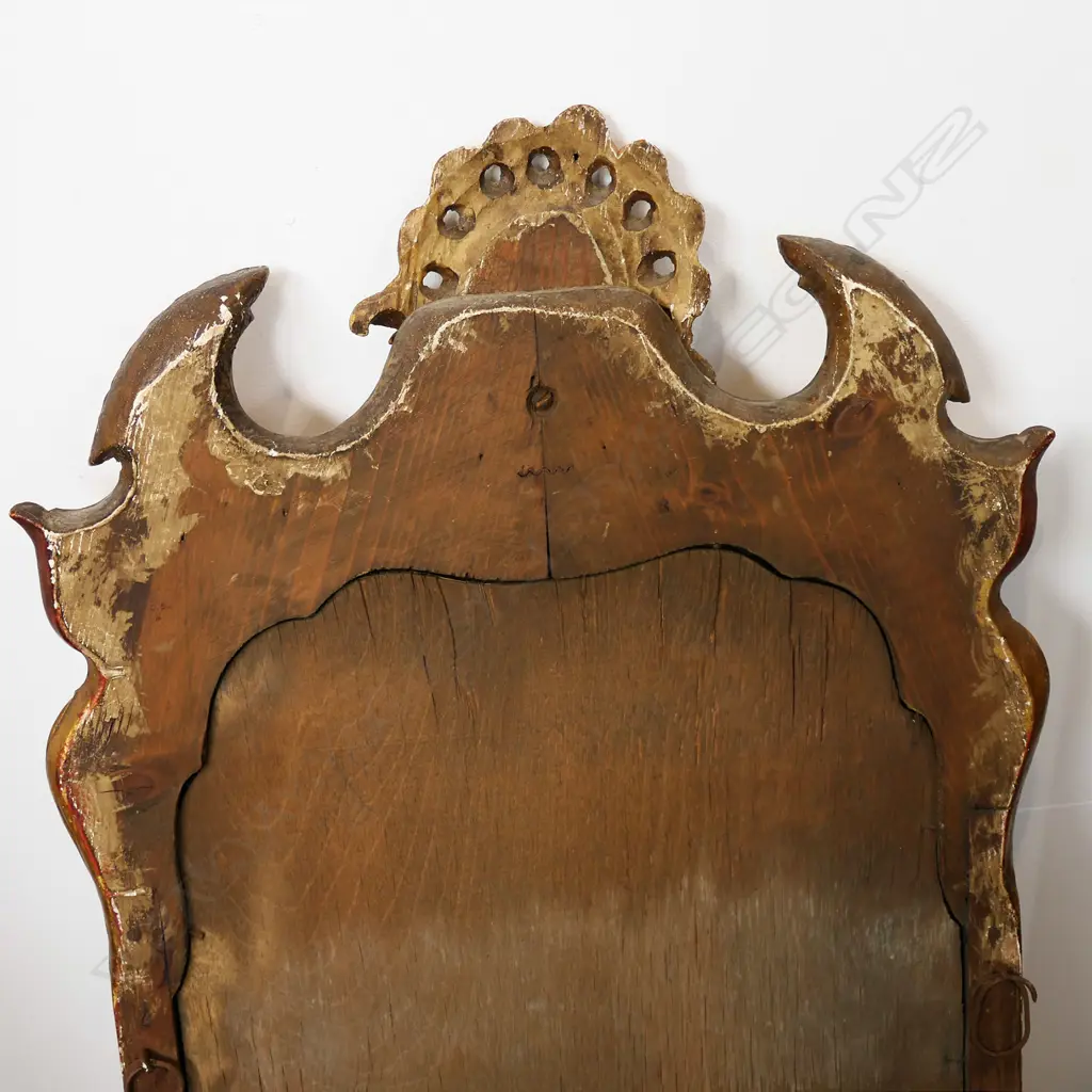 ANTIQUE GILT FRAMED MIRROR, SOME LOSSES TO GILDING, 920 x 400mm Image 1++